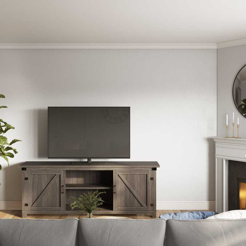 Classic, Coastal Living Room Design by Havenly Interior Designer Legacy