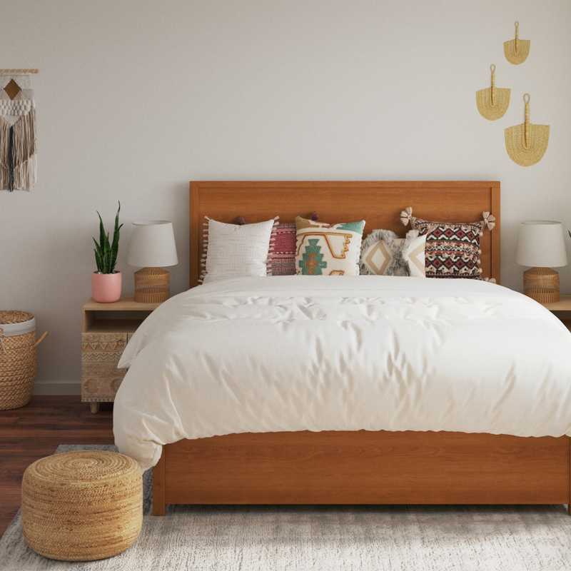 Eclectic, Bohemian, Global Bedroom Design by Havenly Interior Designer Sarice