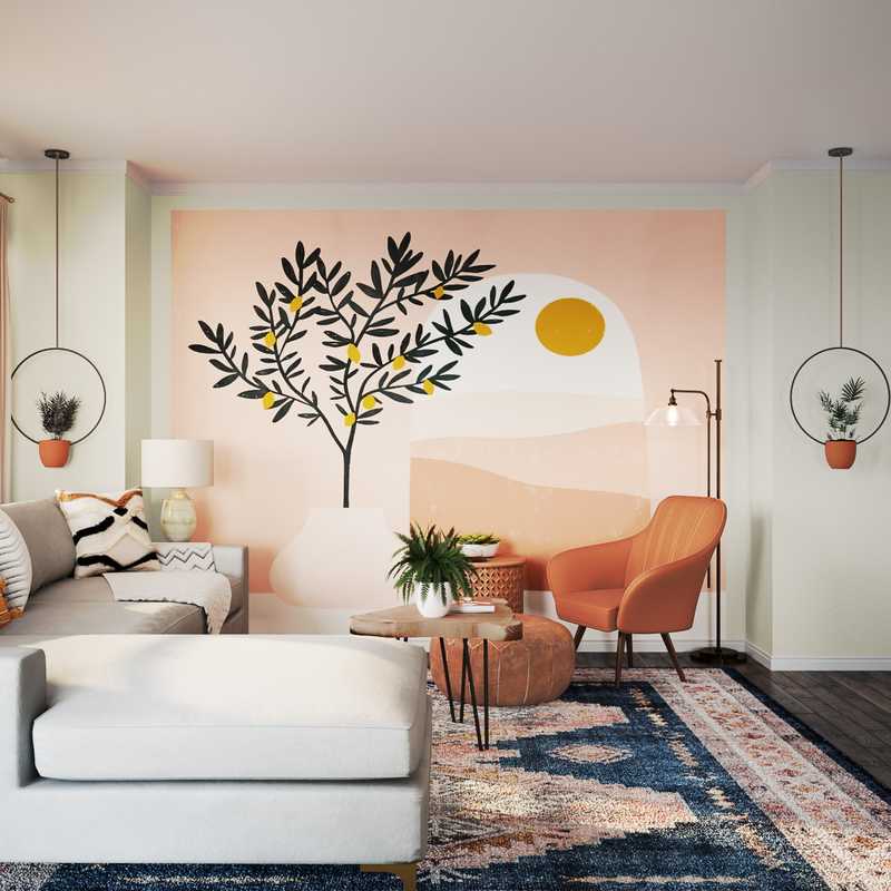 Modern, Bohemian Not Sure Yet Design by Havenly Interior Designer Ashley