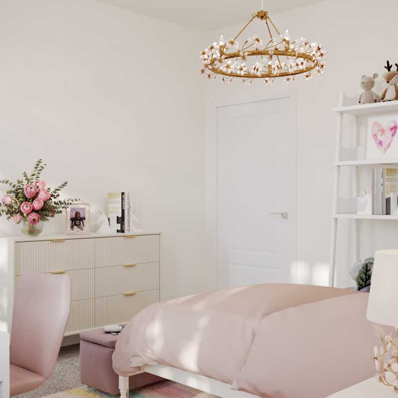 Classic, Eclectic, Glam, Classic Contemporary Bedroom Design by Havenly Interior Designer Carolina