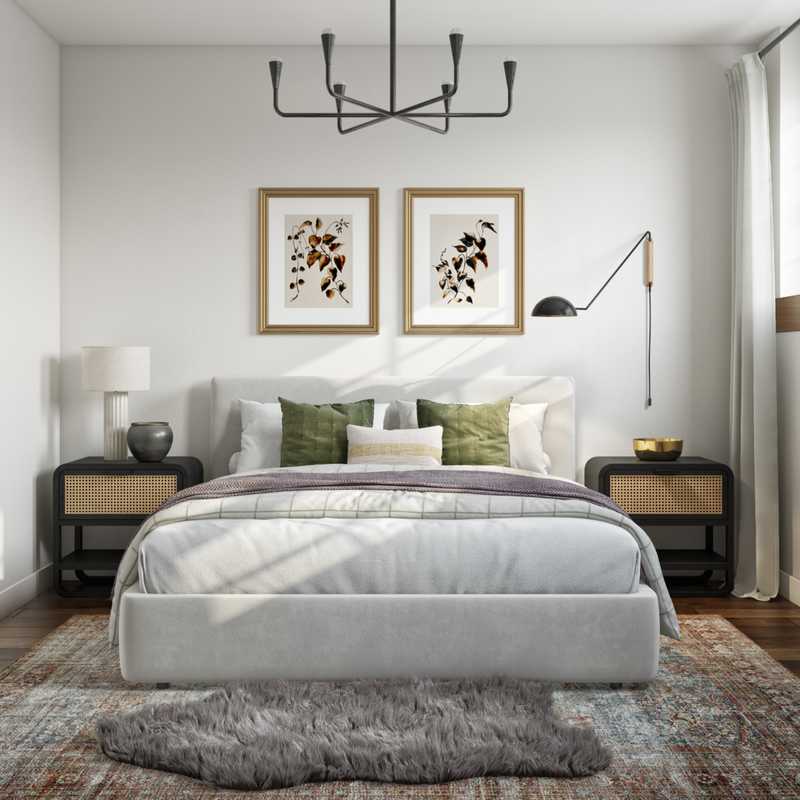 Modern, Classic, Eclectic, Transitional, Minimal Bedroom Design by Havenly Interior Designer Elle