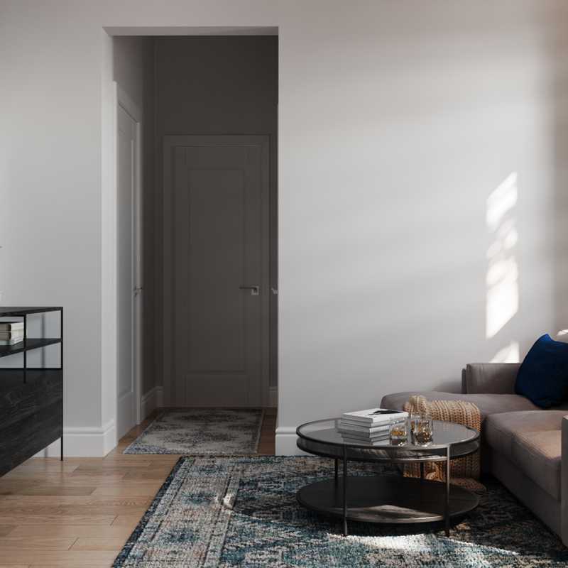 Midcentury Modern Living Room Design by Havenly Interior Designer Shaun