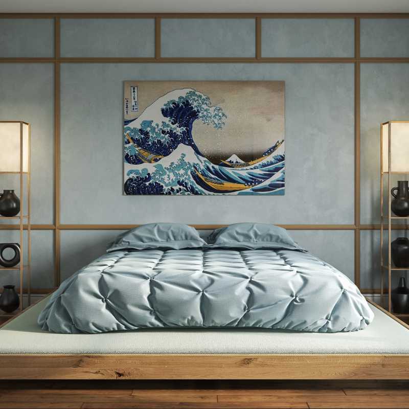 Minimal, Scandinavian Bedroom Design by Havenly Interior Designer Jacqueline