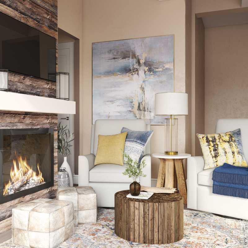 Classic Living Room Design by Havenly Interior Designer James
