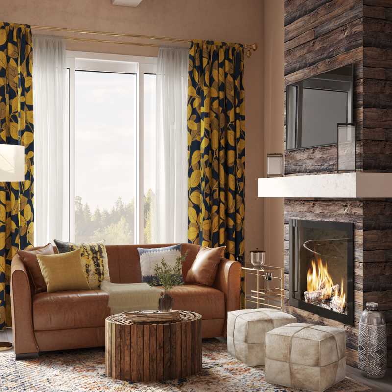 Classic Living Room Design by Havenly Interior Designer James