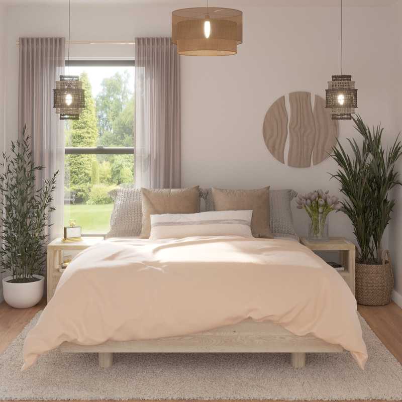 Bohemian Bedroom Design by Havenly Interior Designer Freddi