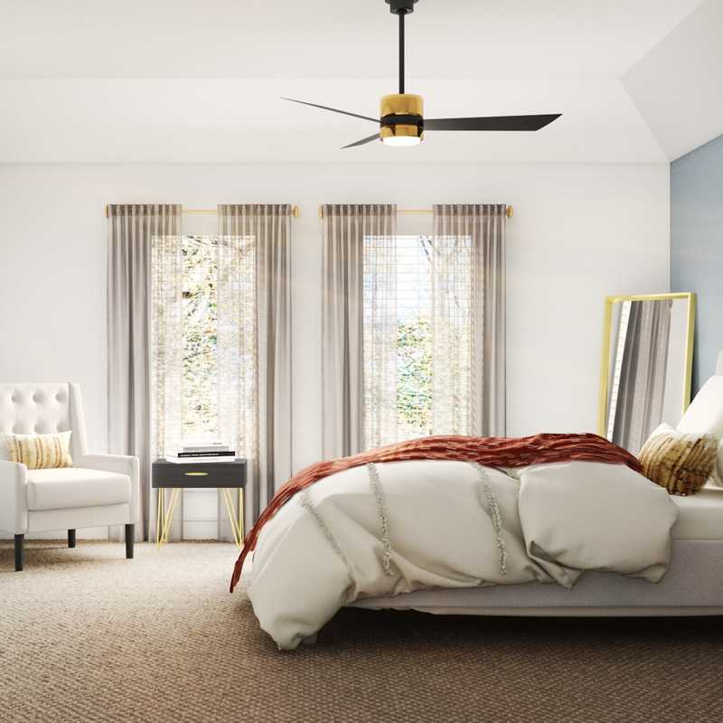 Modern, Glam Bedroom Design by Havenly Interior Designer Jackie