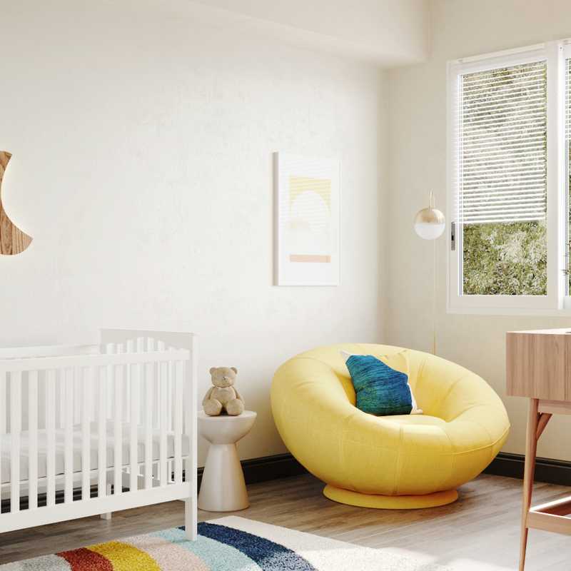 Midcentury Modern Office Design by Havenly Interior Designer Safek