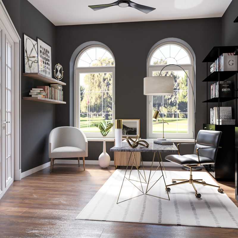 Office Design by Havenly Interior Designer Sarah