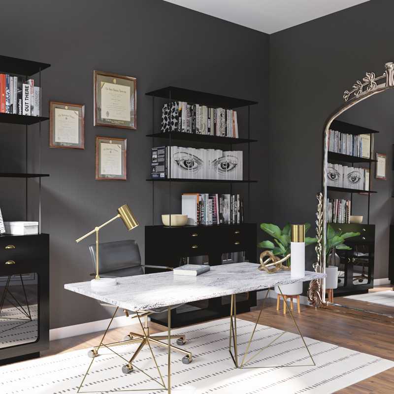 Office Design by Havenly Interior Designer Sarah