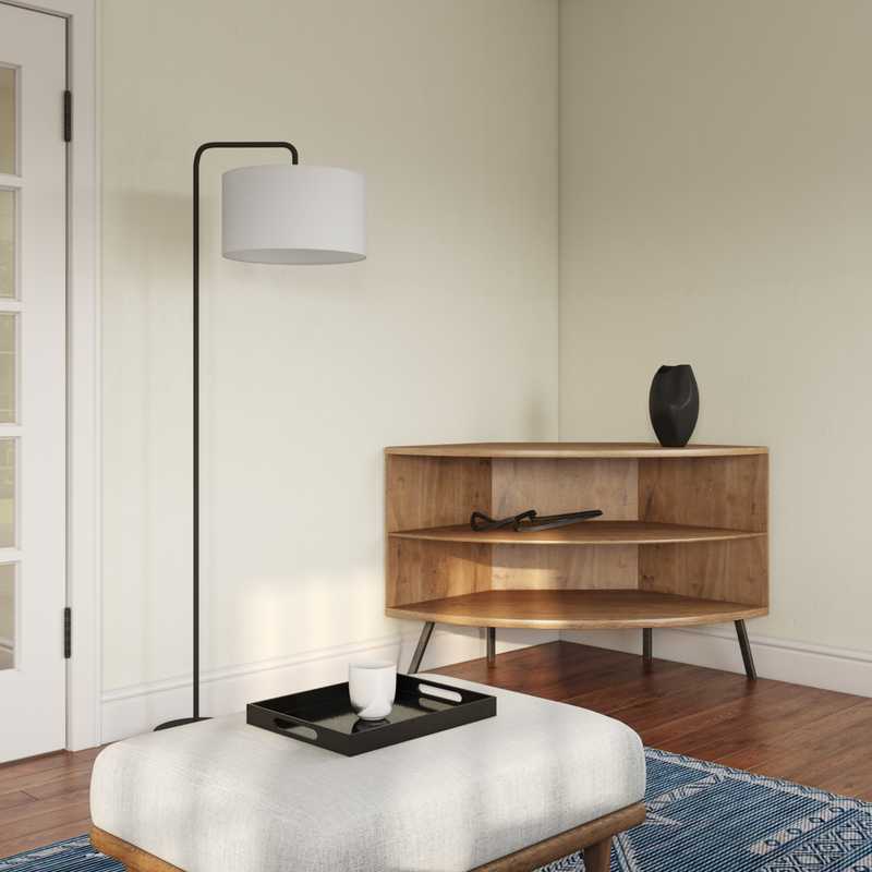 Modern, Industrial, Scandinavian Living Room Design by Havenly Interior Designer Jackie