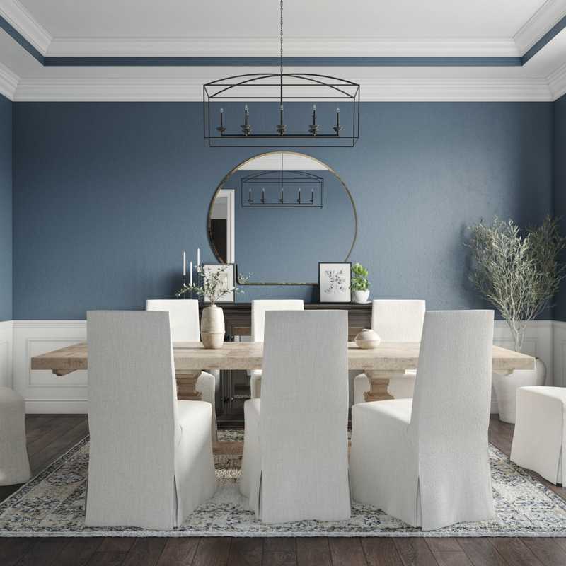 Modern, Farmhouse Dining Room Design by Havenly Interior Designer Namita