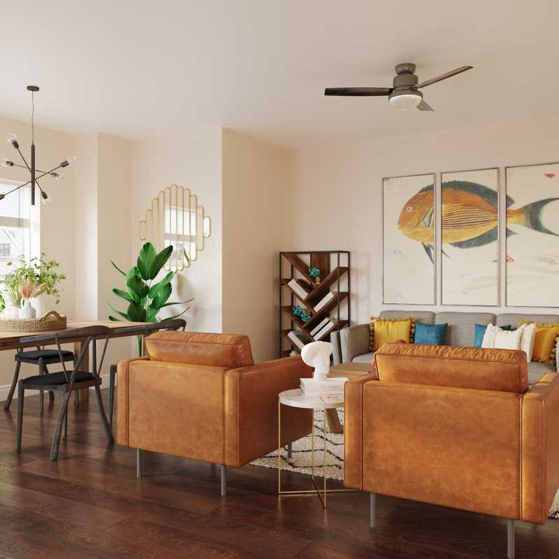 Bohemian, Midcentury Modern Other Design by Havenly Interior Designer Erin