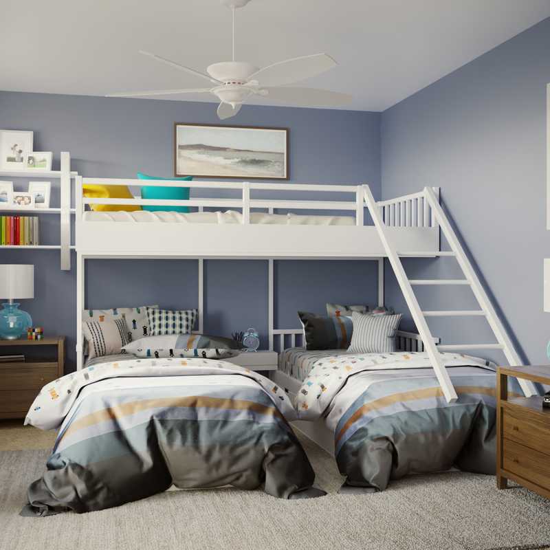 Coastal Bedroom Design by Havenly Interior Designer Dipti