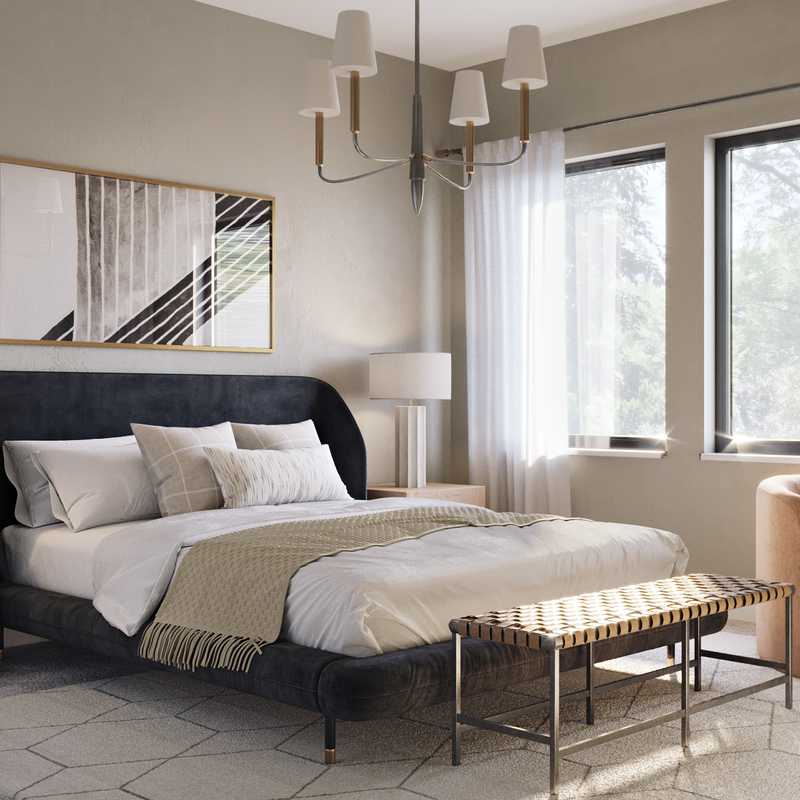 Modern, Classic Bedroom Design by Havenly Interior Designer Katherine