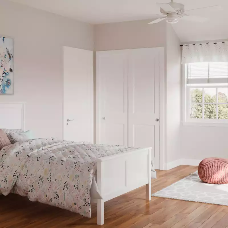 Contemporary, Bohemian Bedroom Design by Havenly Interior Designer Erin