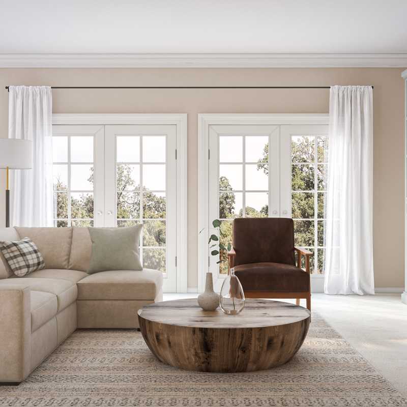 Living Room Design by Havenly Interior Designer Lauren