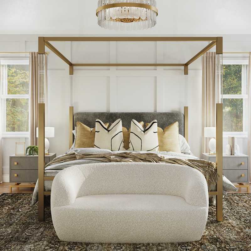 Modern, Transitional Bedroom Design by Havenly Interior Designer Maria