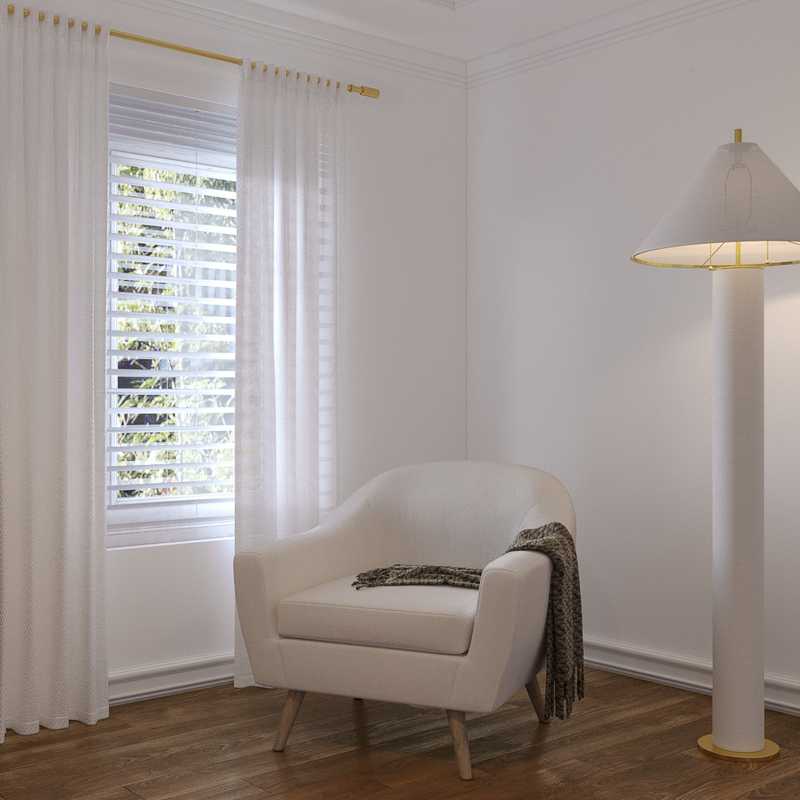 Midcentury Modern Bedroom Design by Havenly Interior Designer Shaun