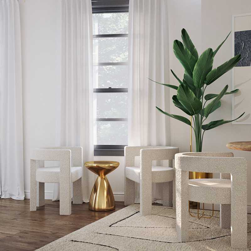 Eclectic Dining Room Design by Havenly Interior Designer Julio