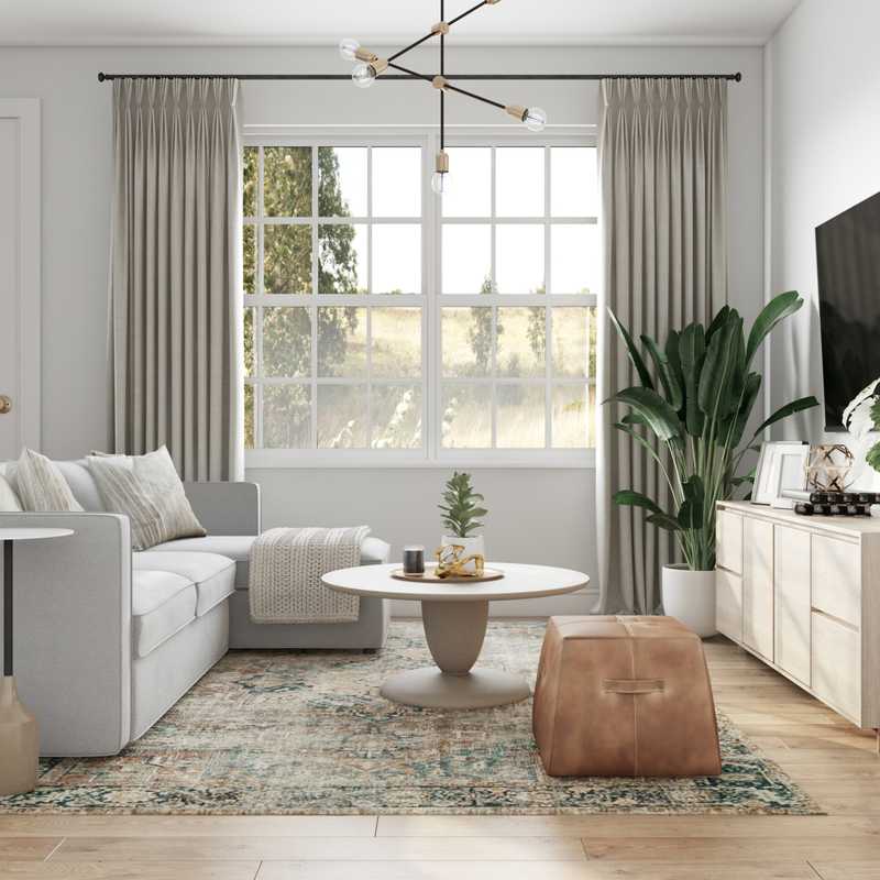 Living Room Design by Havenly Interior Designer Cathrine