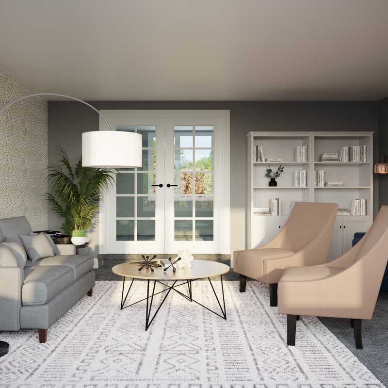 Modern Living Room Design by Havenly Interior Designer Gonzalo