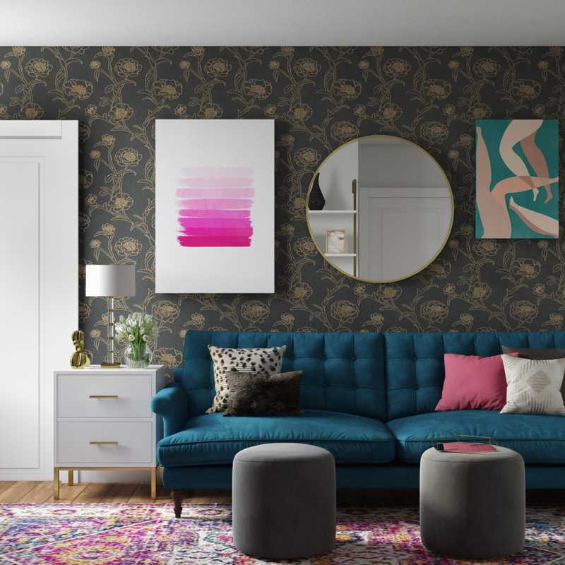 Eclectic Bedroom Design by Havenly Interior Designer Jordan