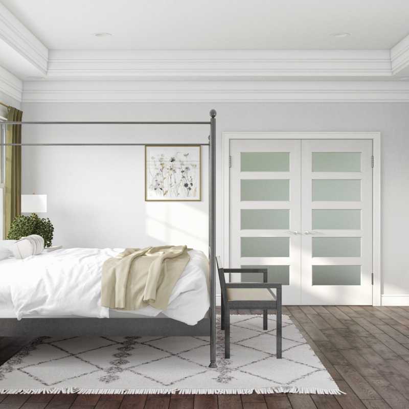 Classic, Glam Bedroom Design by Havenly Interior Designer Cristina