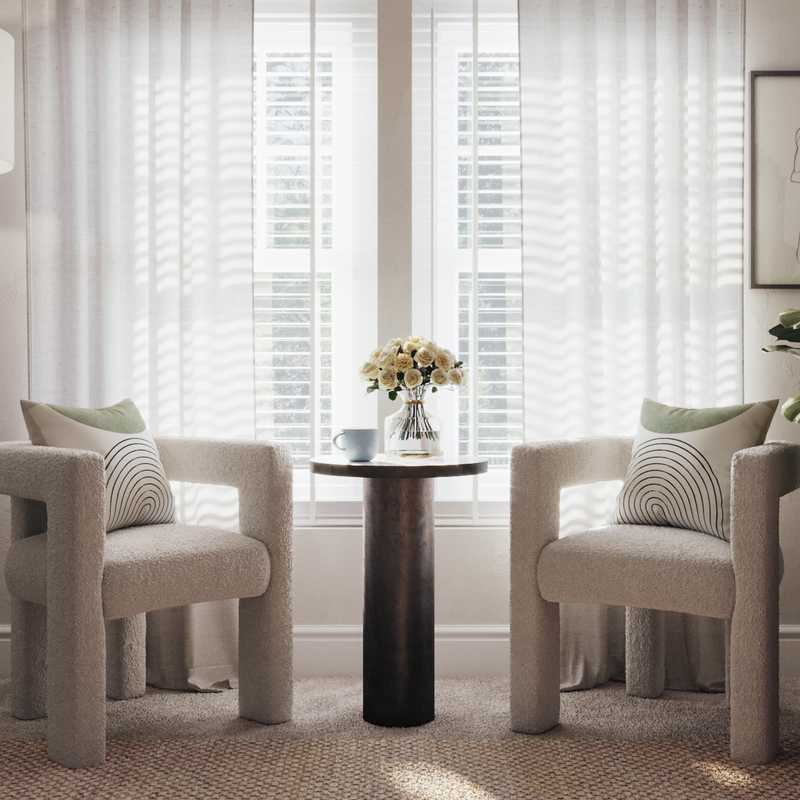 Modern, Midcentury Modern Bedroom Design by Havenly Interior Designer Courtney