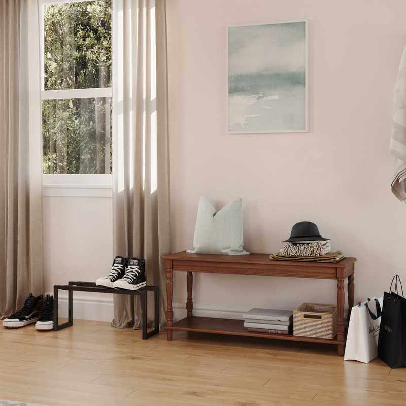 Classic, Farmhouse Living Room Design by Havenly Interior Designer Mariel