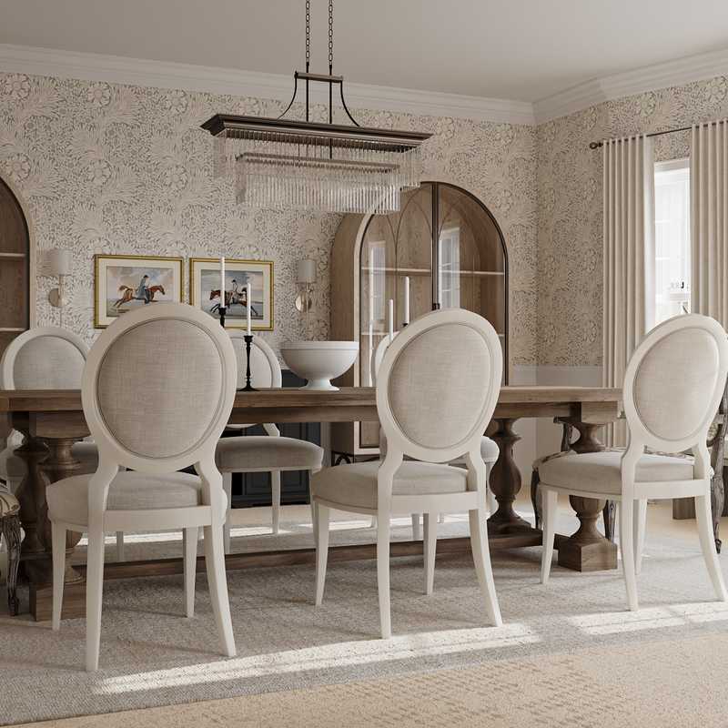 Classic, Traditional, Vintage, Classic Contemporary Dining Room Design by Havenly Interior Designer Colleen
