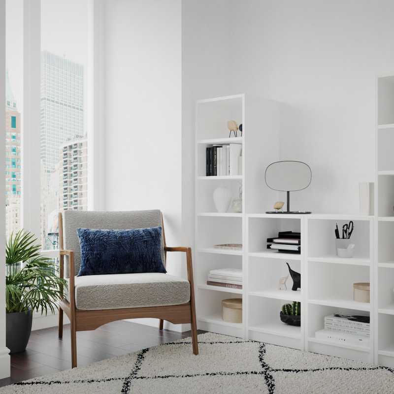 Modern, Minimal, Scandinavian Bedroom Design by Havenly Interior Designer Jackie