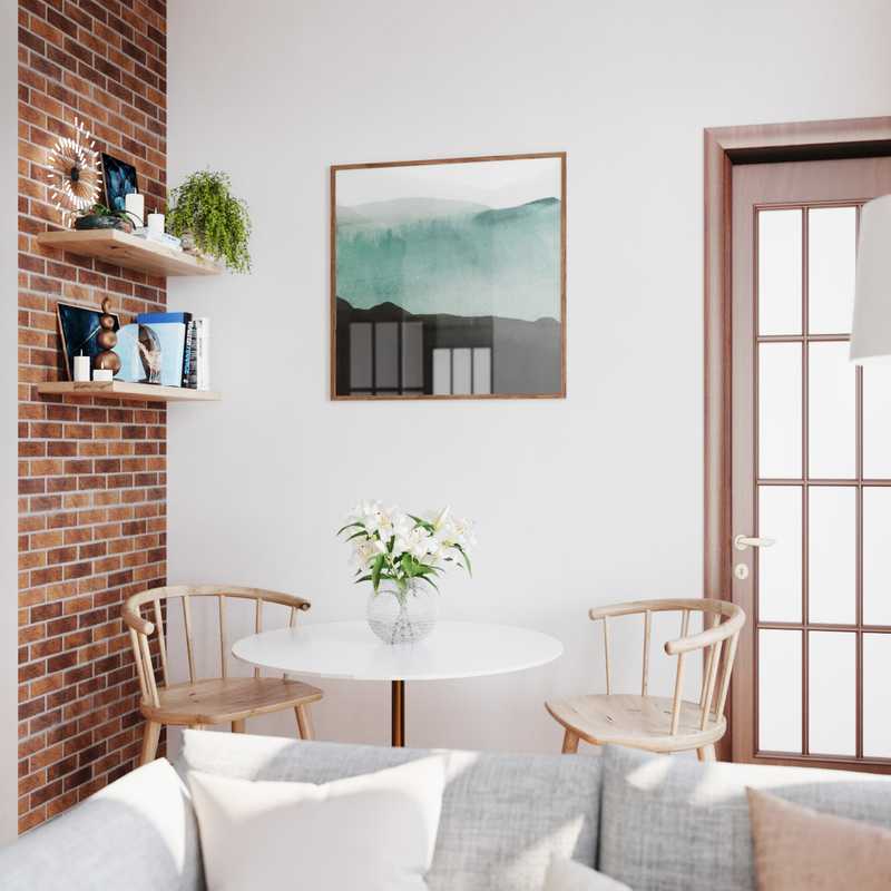 Classic, Rustic Living Room Design by Havenly Interior Designer Noorulain