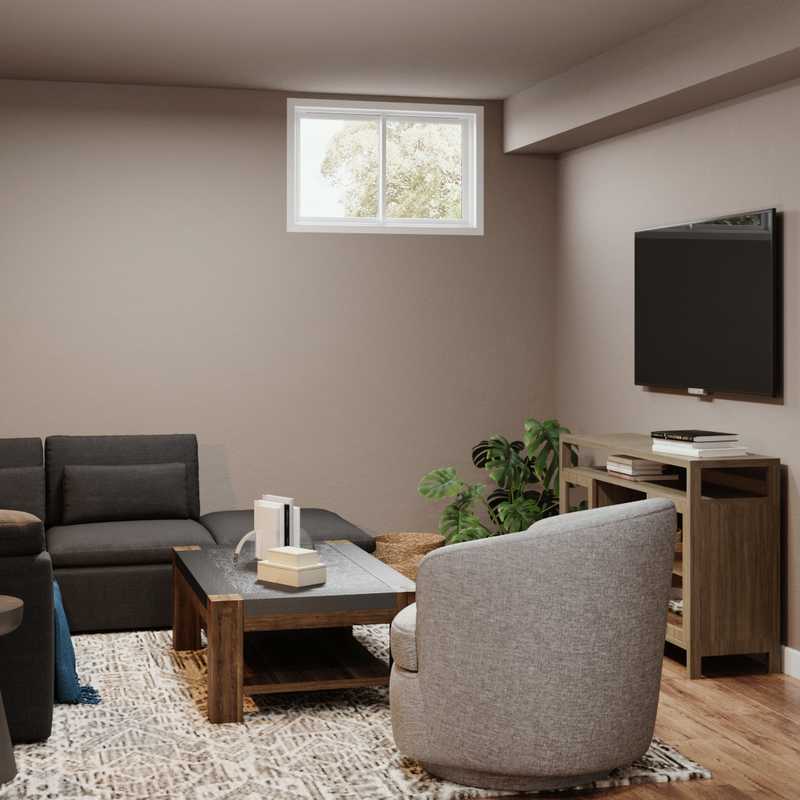 Contemporary, Bohemian, Traditional Living Room Design by Havenly Interior Designer Isabel