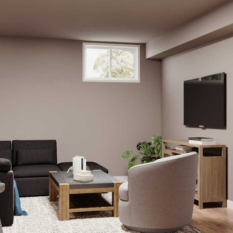 Contemporary, Bohemian, Traditional Living Room Design by Havenly Interior Designer Isabel