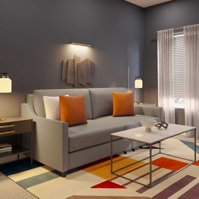 Contemporary, Modern, Midcentury Modern Bedroom Design by Havenly Interior Designer Shereen