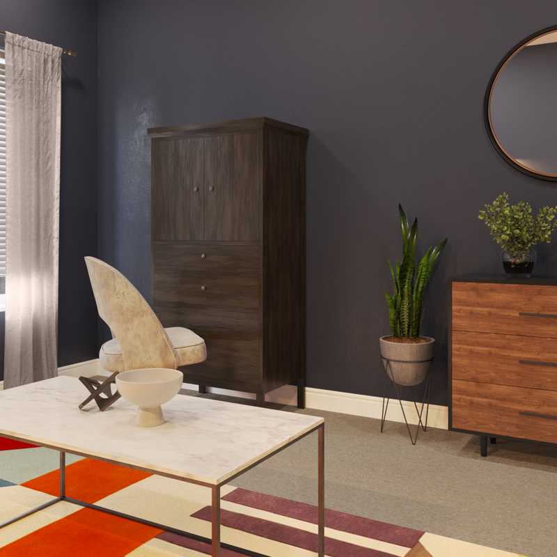 Contemporary, Modern, Midcentury Modern Bedroom Design by Havenly Interior Designer Shereen