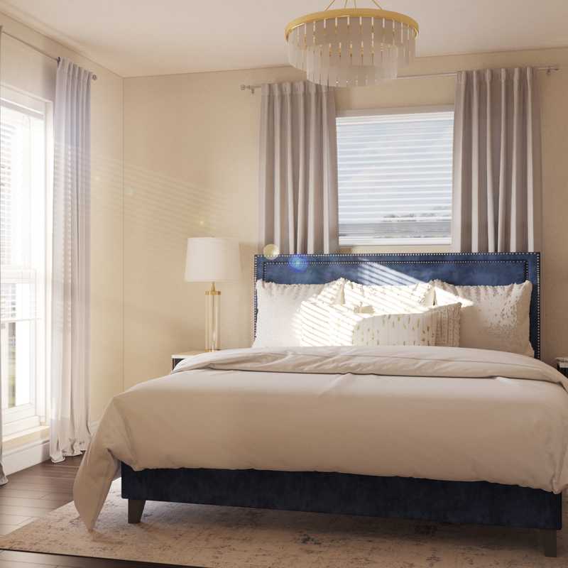 Contemporary, Modern, Glam Bedroom Design by Havenly Interior Designer Maria