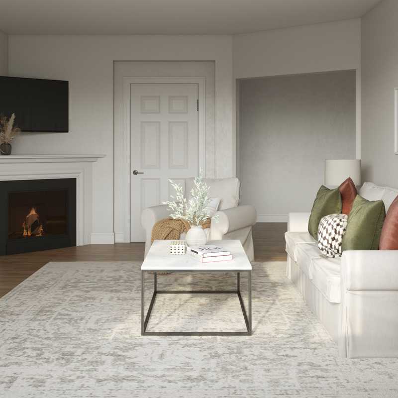 Country, Scandinavian Living Room Design by Havenly Interior Designer Ingrid