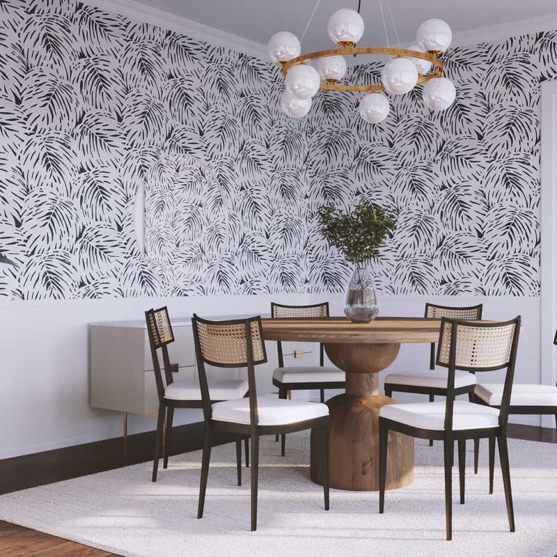 Modern, Traditional Dining Room Design by Havenly Interior Designer Kate