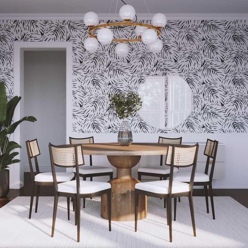 Modern, Traditional Dining Room Design by Havenly Interior Designer Kate