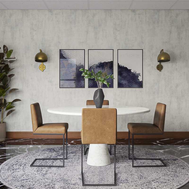 Contemporary, Modern, Transitional, Midcentury Modern Office Design by Havenly Interior Designer Jade