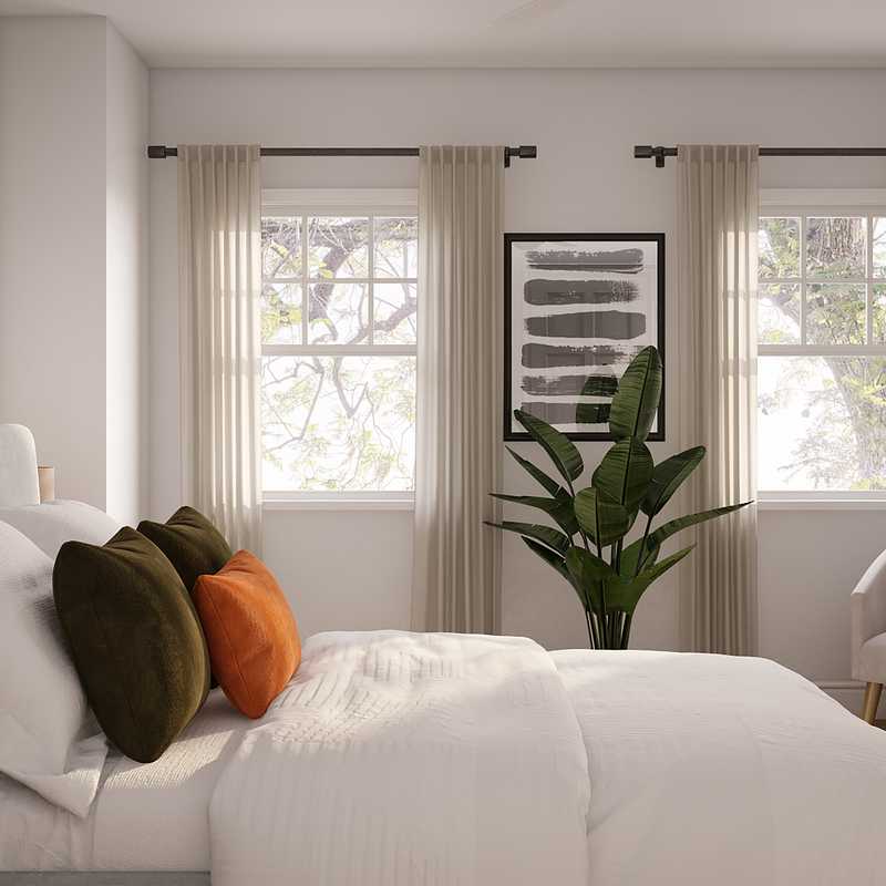 Minimal, Scandinavian Bedroom Design by Havenly Interior Designer Allison