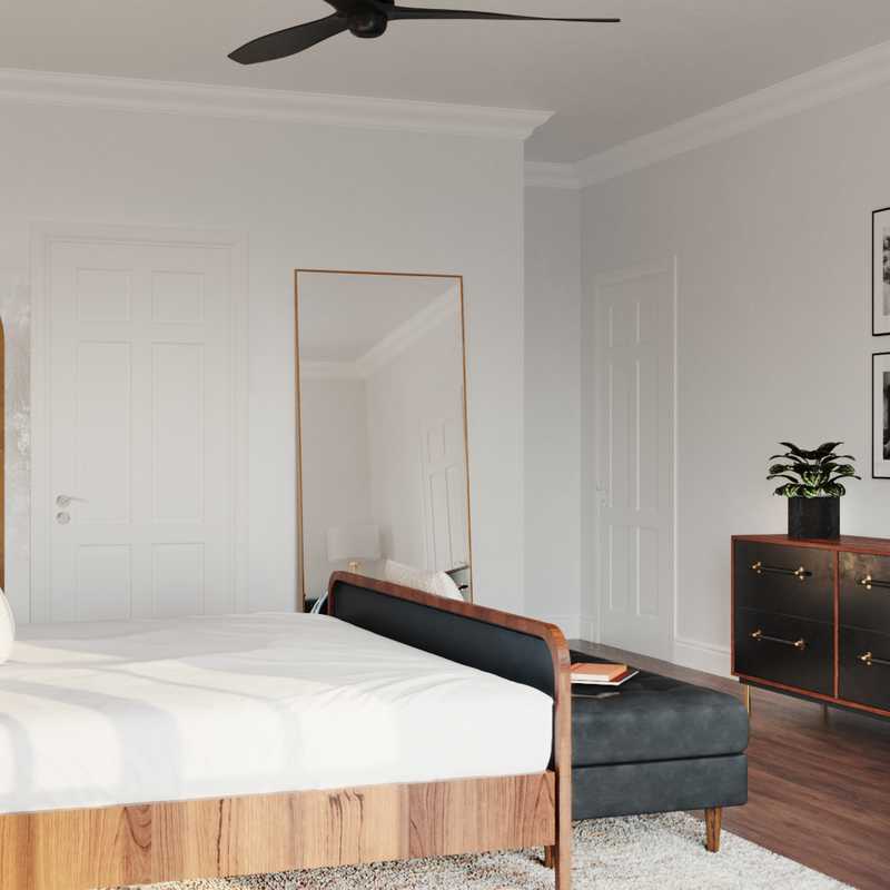 Modern, Glam, Midcentury Modern Bedroom Design by Havenly Interior Designer Carla