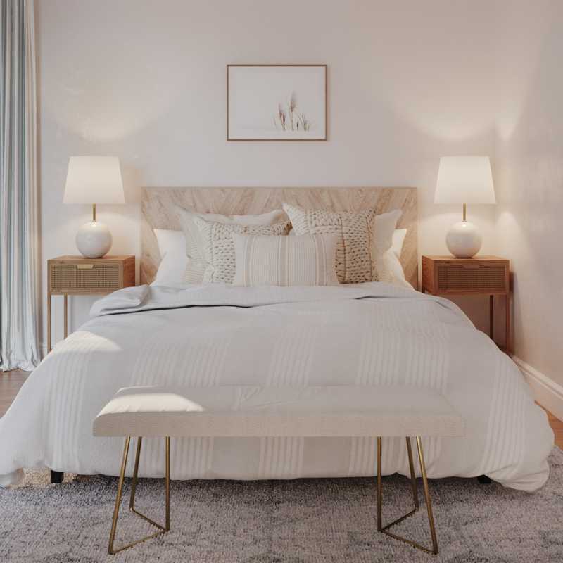 Bohemian Bedroom Design by Havenly Interior Designer Christina