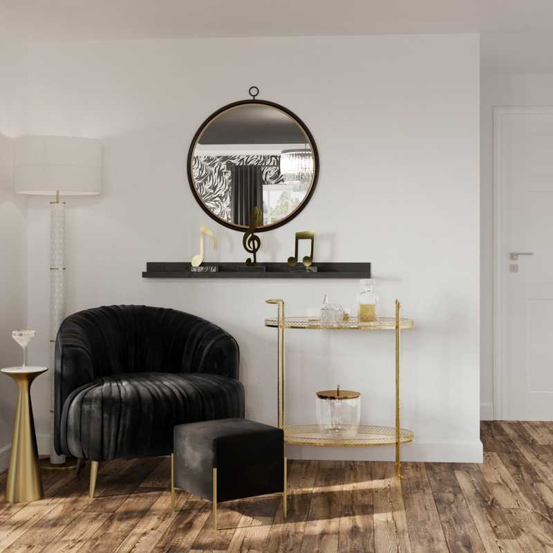 Contemporary, Modern, Glam, Transitional Bedroom Design by Havenly Interior Designer Megan