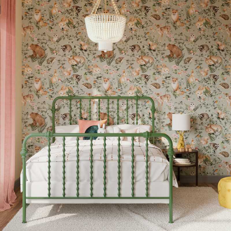 Modern, Farmhouse Bedroom Design by Havenly Interior Designer Kelly