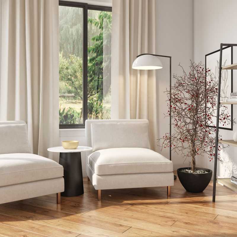 Modern, Glam Bedroom Design by Havenly Interior Designer Briana
