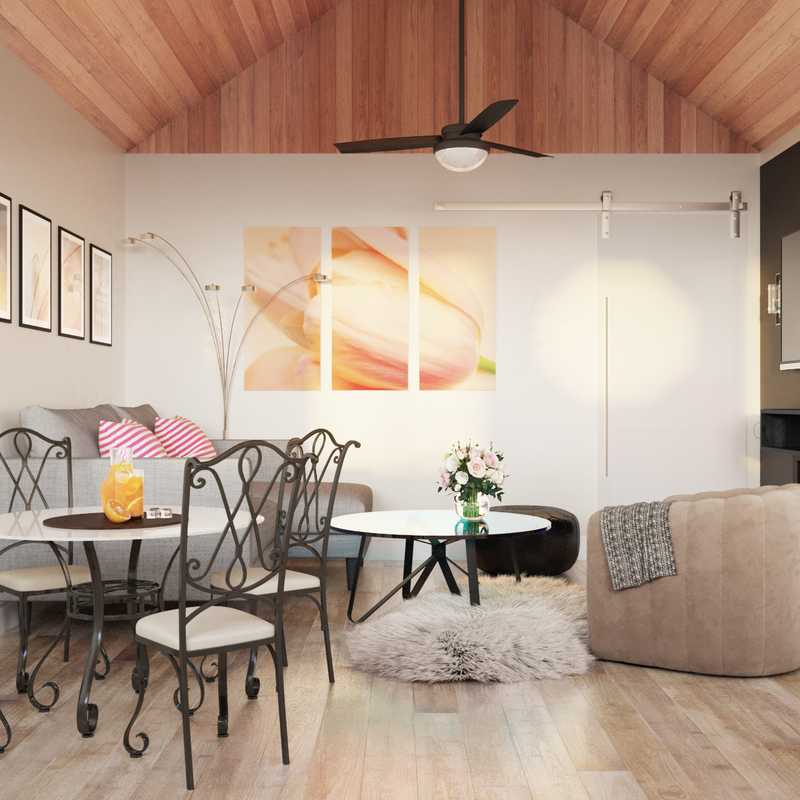 Modern, Glam Living Room Design by Havenly Interior Designer Kristina