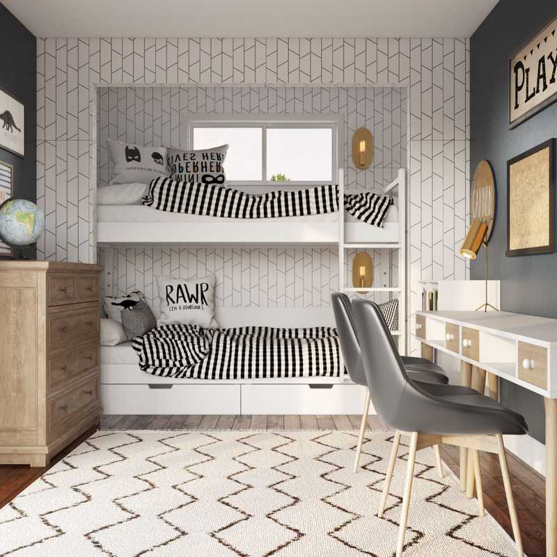 Contemporary, Scandinavian Bedroom Design by Havenly Interior Designer Ana